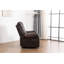 Fauteuil inclinable et berçant en cuir Ilyia-1605321921