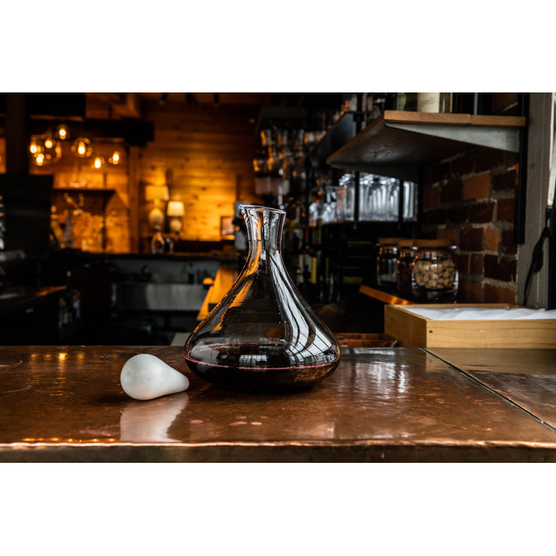 Vintner Wine Decanter with Marble Stopper