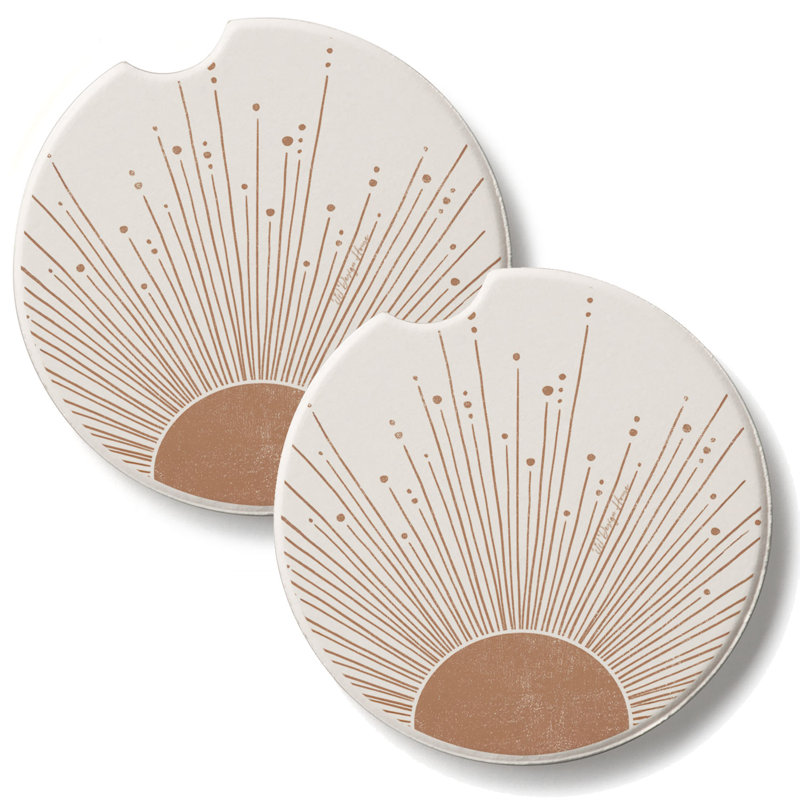 Ensemble de sous-verres Mocha Sunrise
