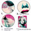 Magenta Monroe Popart Portrait - femme, impression d'art mural_105801-95901561-95901562