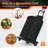 Folding Hand Truck Utility Cart, Portable Luggage Cart with Large Bag and Bungee Cord