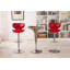 Ensemble de 2 tabourets de bar Upholstery Airlift-571702730