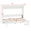 Lit escamotable qui se transforme en armoire murale pliée-300160599