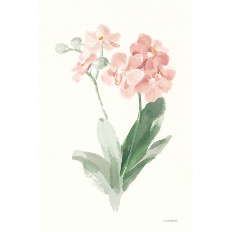 Orchidée du printemps II, H 30 po x l 20 po