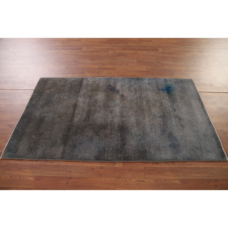 Tapis oriental délavé surteint Gabbeh 3 x 6