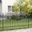 Powder-Coated Steel Fence Panels Included-124587329