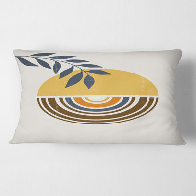 Abstract Throw Pillow