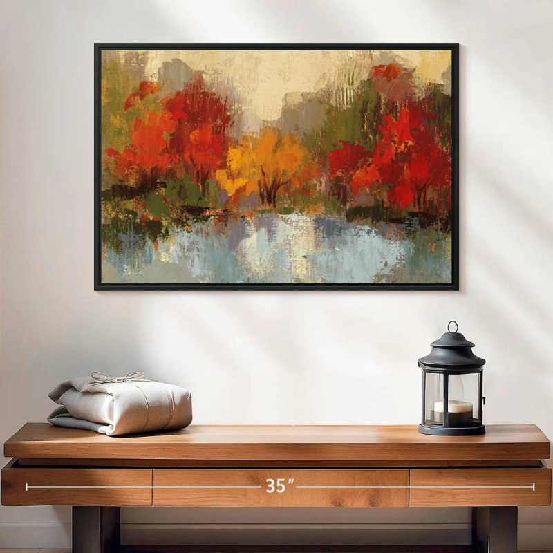 Avery Fall Riverside I, 17" H x 25" W