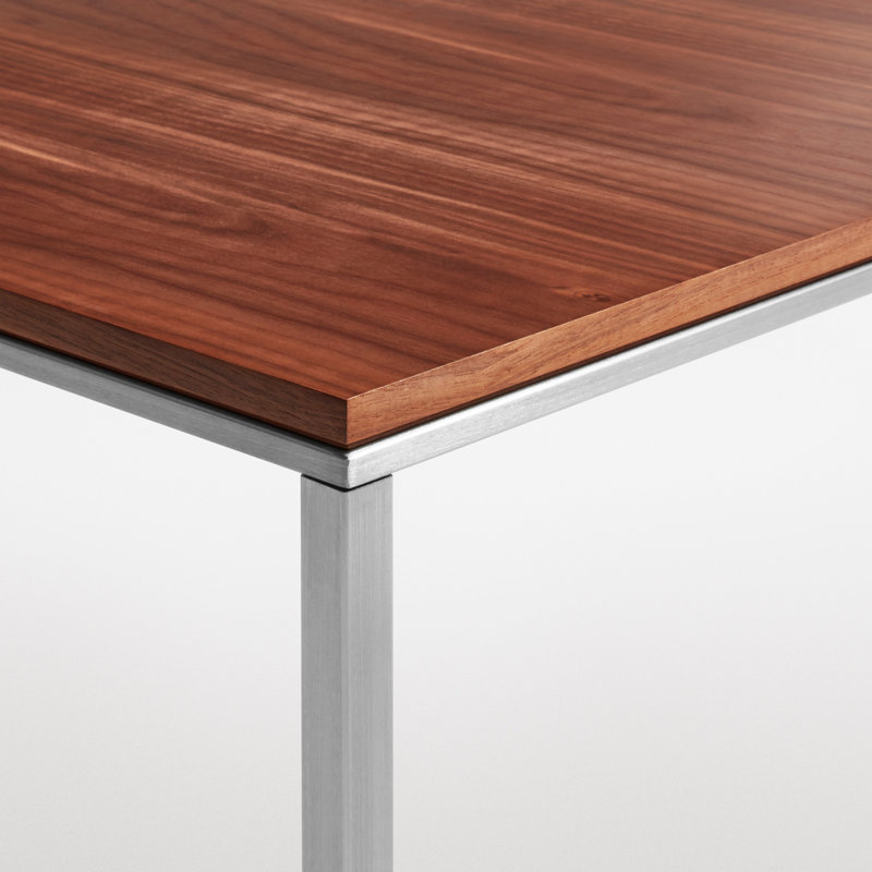 Minimalista 3 - Piece Coffee Table Set, Walnut, White
