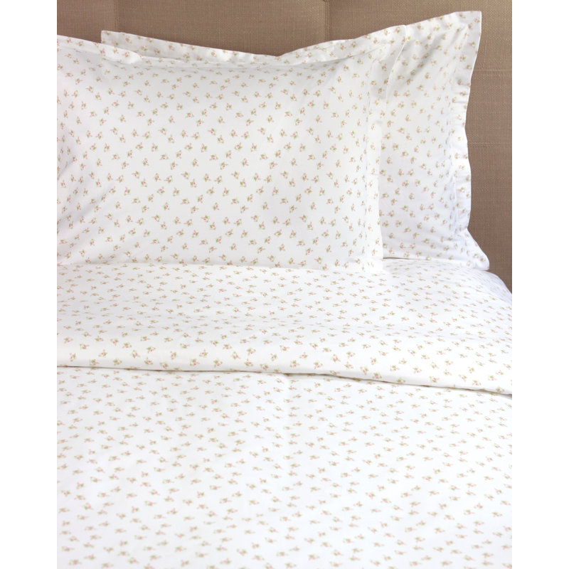 Floral Duvet Cover, Full/Queen, Pink