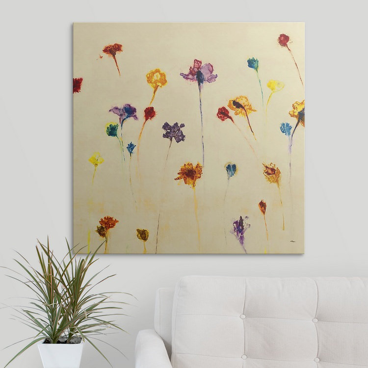 Silvio " Blurred Dream ", 35" H x 35" W x 1.5" D, Canvas
