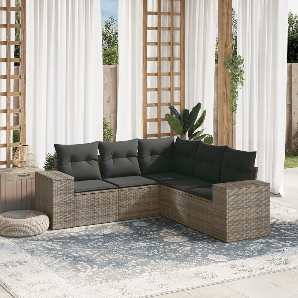 Gartenecksofa mit Polster