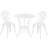 Louise 2 - Person Patio Dining Set with Round Table-29503466
