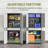Agilar Locking Metal Garage Cabinet with Adjustable Shelves & Tool Drawer ( 71'' H x 31.5'' W x 15.7'' D)-1629940102
