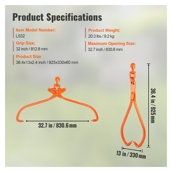 Dimensions du produit