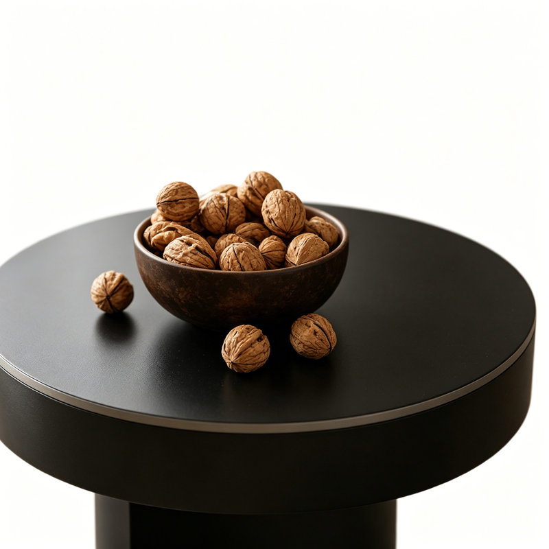 Lilliam, H 14,56 po x L 31,49 po x l 31,49 po, Noir