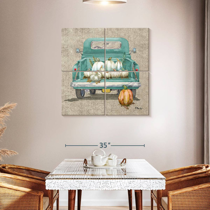 Mehar White Pumpkin Truck
