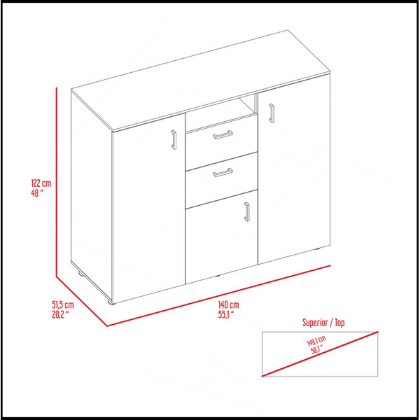 Dimensions du produit