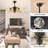48" Gold Black Retractable Ceiling Fan with Crystal Lights, Modern Sputnik Luxury Fandelier with Remote for Living Room Bedroom(Excl. bulb)-689748292