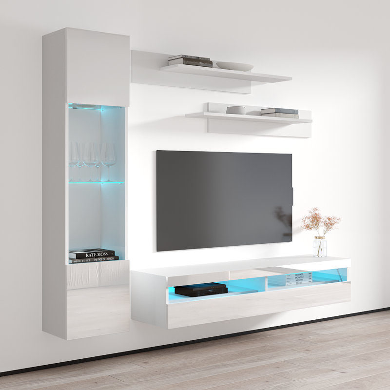 Meuble audio-vidéo Fly, Blanc