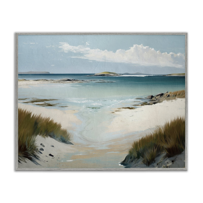  «River Tide Seascape», estampe numérique par Svetlana Aleynikova, H 24 po x l 30 po, Estampe numérique Farmhouse