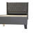 QUEEN BED in Blue Gray