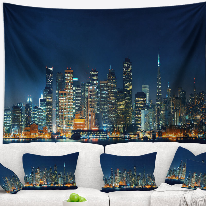 Polyester Tapestry, 78" H x 92" W