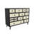 Papillon - 13 Drawers Sideboard - Black