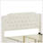 Klinton Queen Upholstered Wingback Bed-644077043