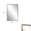 Miroir de salle de bain Marshall-205222460