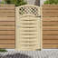 90cm H x 180cm W Wood Fence Panels Included