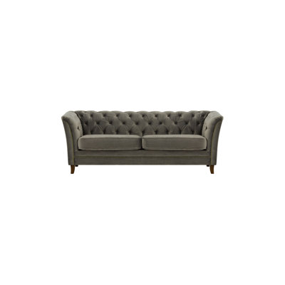 Lilo 3 Seater Velvet Sofa
