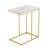 Stone Top End Table