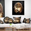 Earth Apocalypse - coussin abstrait imprimé-31234040-31234044