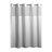 Hookless Waffle Shower Curtain, 3-in-1 Shower Curtain Includes Fabric Shower Curtain with Sheer Top Window, Flex-on Rings & Fabric Liner, 54 In Wide x 80 In Long, White-88967260-88967265