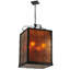 Luminaire suspendu carré 18 po Vostok