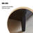 Black Solid Wood + Tempered Glass Sideboard