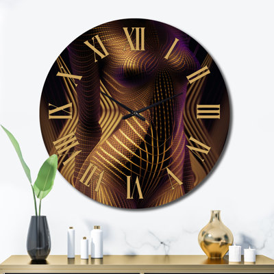 Horloge murale Futuristic Sensuality