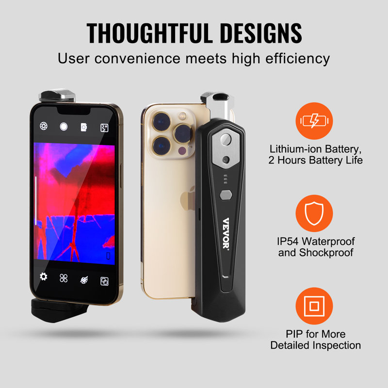 VEVOR Thermal Imaging Camera for Android & IOS