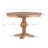 Strickler Pine Round Solid Wood Top with Solid Wood Base Dining Table