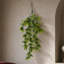 Artificial Hanging Plants Fire / UV Resistant 75cm Faux Fern Plant