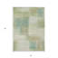 Tapis intérieur lavable abstrait 3 pi x 5 pi beige