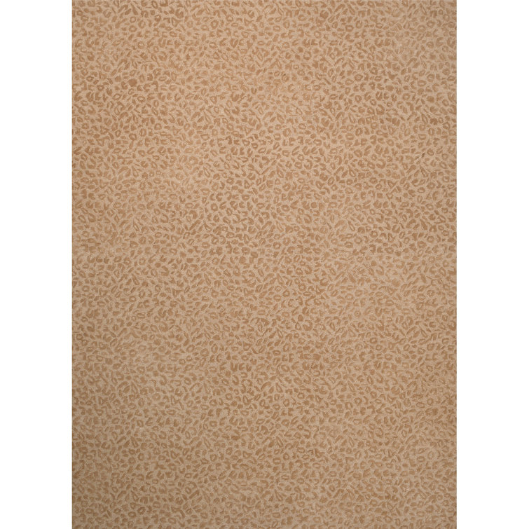 Leopardess Pecan Hand-Tufted Responsible Wool Rug