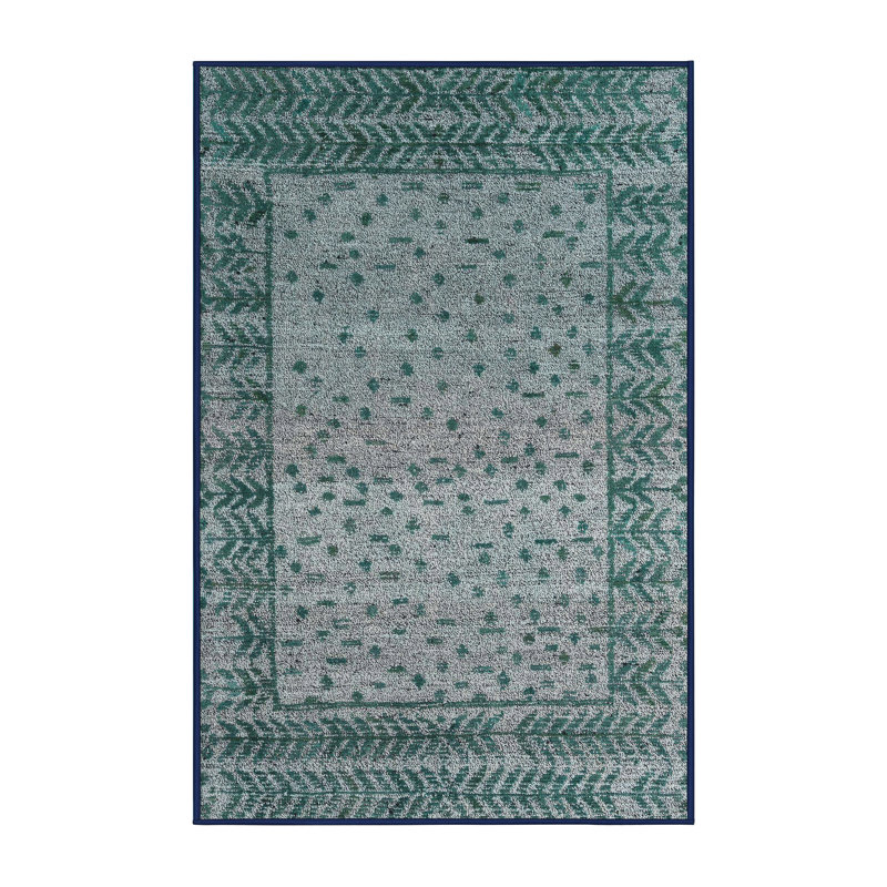 Tapis abstrait moderne 4839, Rectangle 2 pi x 3 pi