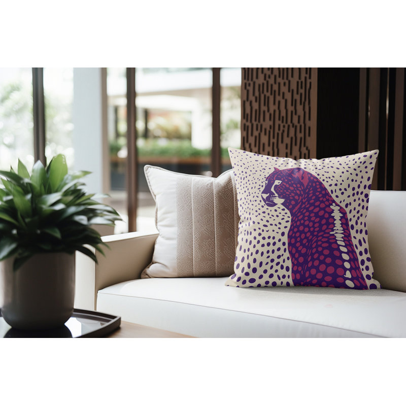 Coussin d'intérieur Cori, Rêve d'aurore, 20 x 20