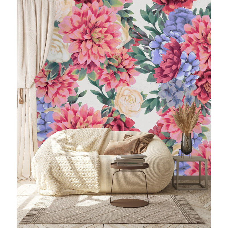 Panneau de papier peint autocollant L 8,33 pi x l 100 po