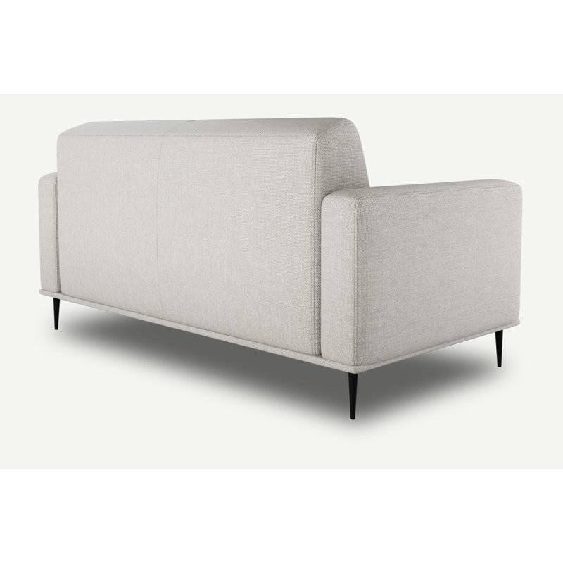 Daglas Modern Sofa, 77cm H x 164cm W x 90cm D, Beige, 2