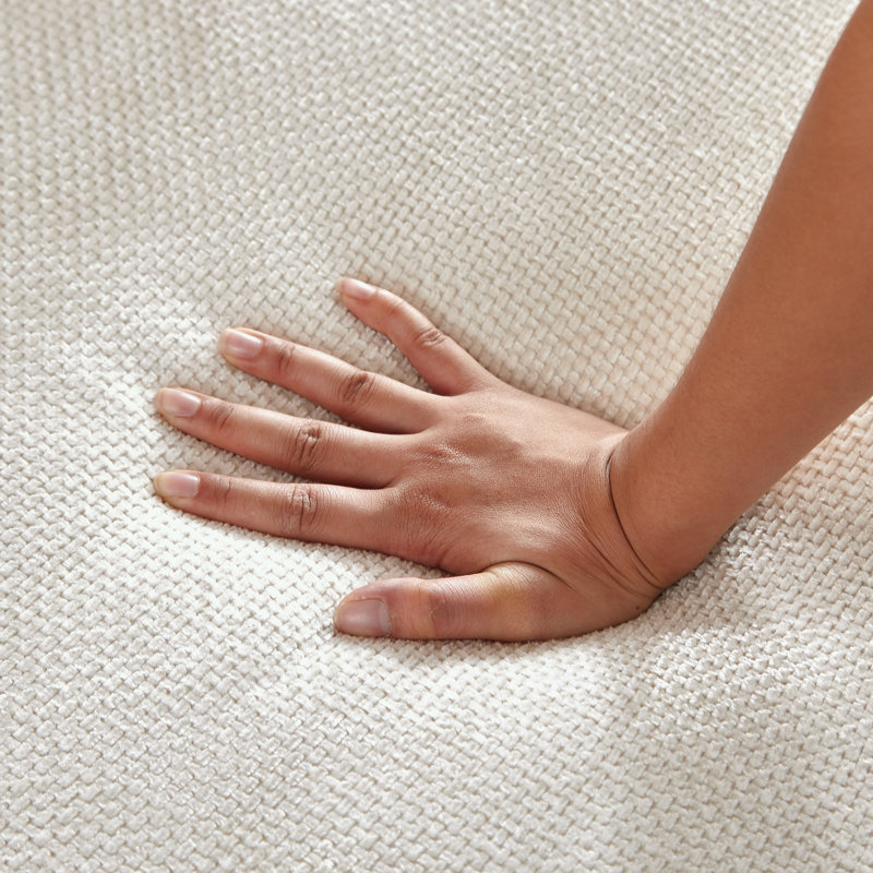Canapé simple pivotant en chenille avec coussin moelleux, Beige