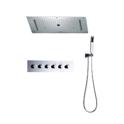 Système de douche thermostatique encastré Livorno