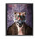  «Tiger in Style on Florals», art mural sur toile flottante par Svetlana Aleynikova